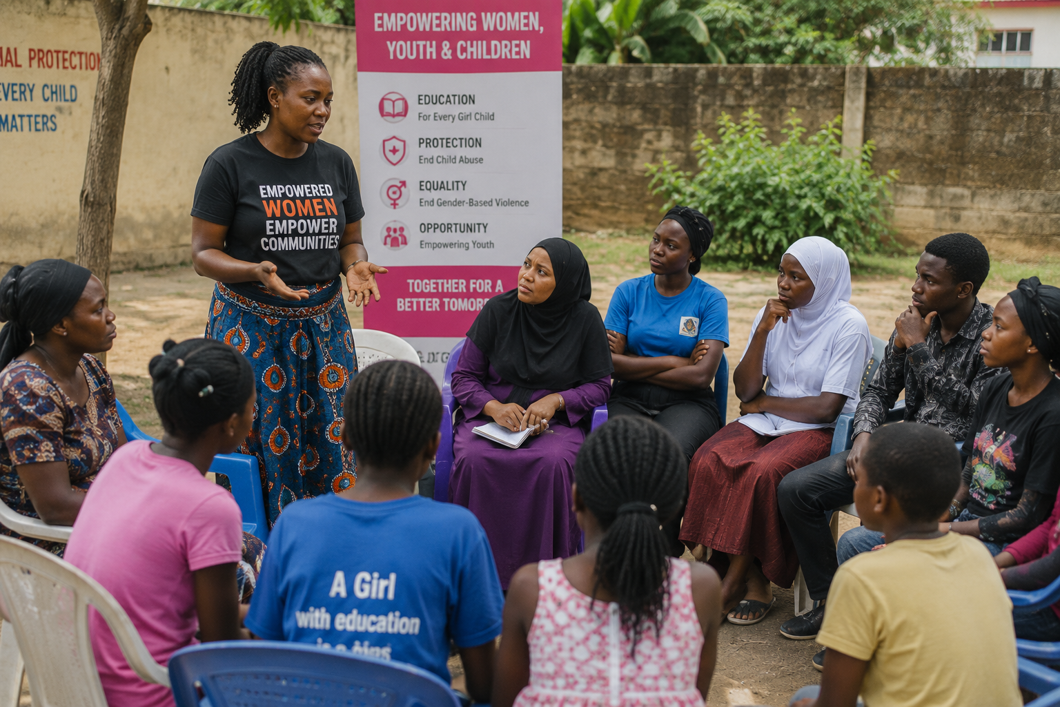Women, Youth and Children - Empowerment and protection